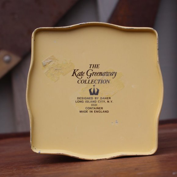 The Kate Greenaway Collection Decorative Canister Tin Children Outside - Picture 6 of 10